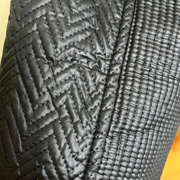 Kenneth Cole Reaction Black Coat size S Polyester Quilted Structured - Picture 10 of 11